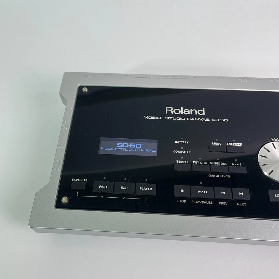 Roland SD-50 Mobile Studio Canvas Synthesizer MIDI GM Sound Module - Tested USED - Image 3 of 4