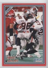 2000 Jogo CFL Mike Adams #86 z9k