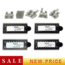 Dental Orthodontic Brackets Metal Brace MIM MINI Roth MBT 022 018 345 With Hooks