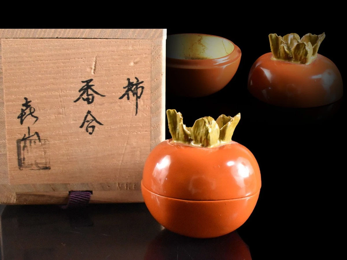 木制日本古董橙色| eBay