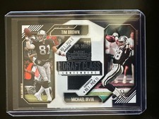 2024 Panini Contenders - Historic Draft  Contenders Tim Brown, Michael Irvin #10