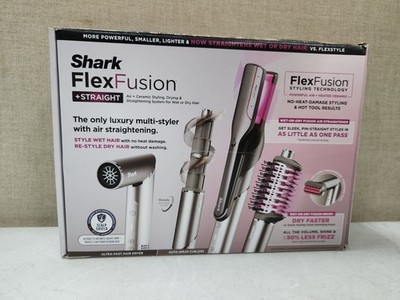 Shark Flex Fusion Hair Dryer & Straightener Attachment. TESTED!!