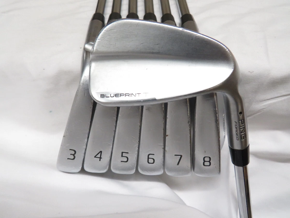 Set De Fers Ping I210 4-PW - Project X LZ 125 6.5 (extra Stiff), Lie Noir, Droitier