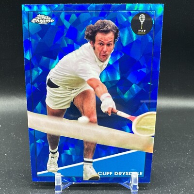 CLIFF DRYSDALE SAPPHIRE 2021 TOPPS CHROME TENNIS SAPPHIRE EDITION #20