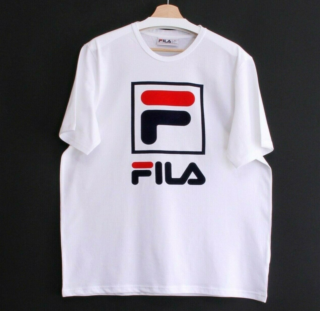 T shirt uomo Fila stampa velluto S