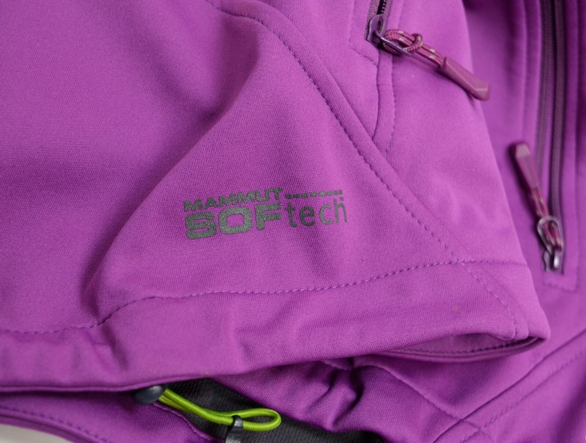 Womens Mammut Softech Technical - Hooded Jacket Softshell