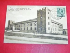 Postcard Pavia - Il Castello dei Visconti 1912