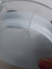 10.5" Clear Glass Land O Lakes Butter Cream Can Glass Cookie Jar Dairy Rare — photo 7