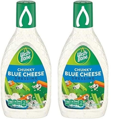 Chunky Blue Cheese Salat Dressing, 15 FL OZ (2er Pack)