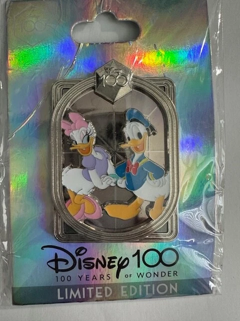 Disney DEC 100 Years of Wonder Donald & Daisy LE 400 Pin (B)