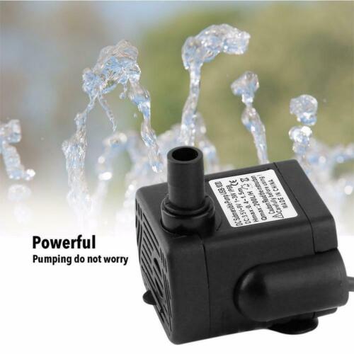 Submersible Water Pump USB Small Water Pump DC 5V Fish Tank Fountain Pond Home - Picture 5 of 17