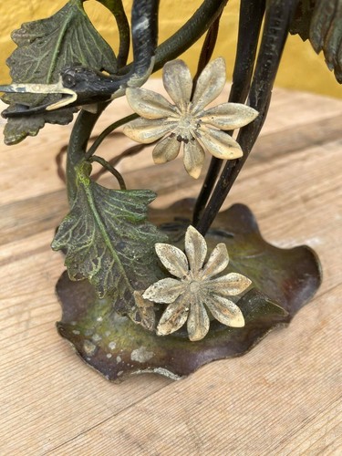 French Art Nouveau De Parisienne Crane Table lamp - Picture 4 of 11