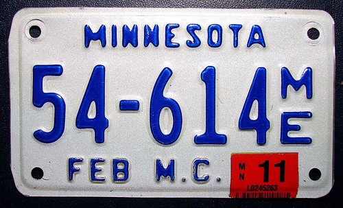 USA Motorcycle License Plates. Pick Your State. - Picture 88 of 189