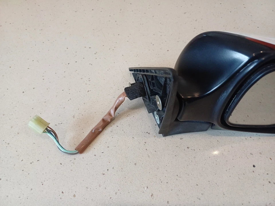 ESPEJO PUERTA BLANCO PARA SUBARU FORESTERZ SG5 SG9 STI JDM OSF DRIVERS Foto 2 de 4