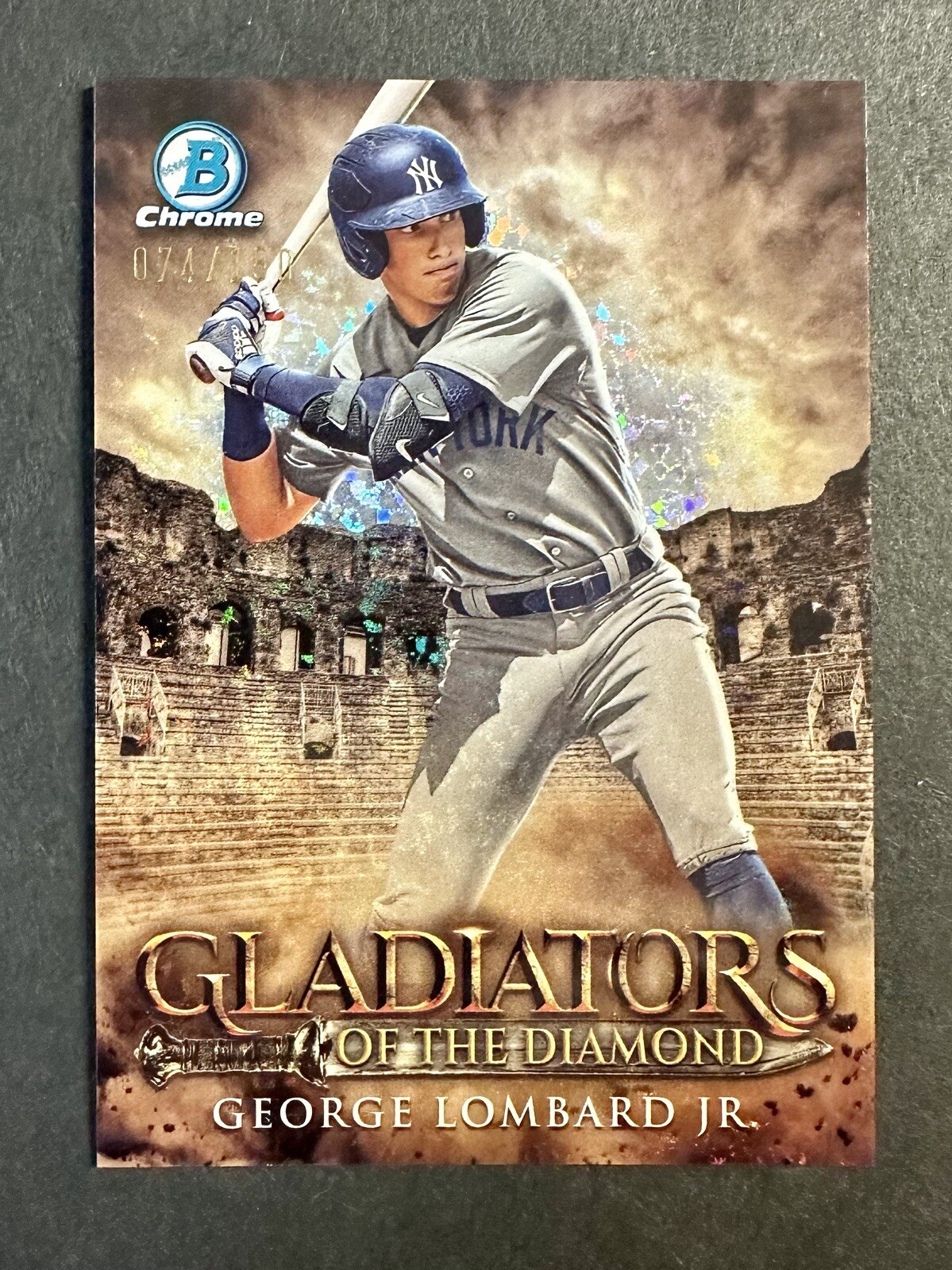 2024 Bowman - Gladiators of the Diamond #GOTD-25 George Lombard Jr /150 (RC)