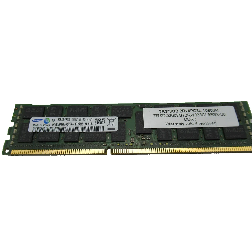 M393B1K70CH0-YH9 - Samsung 8 GB DDR3-1333 RDIMM PC3L-10600R 2Rx4 Server RAM