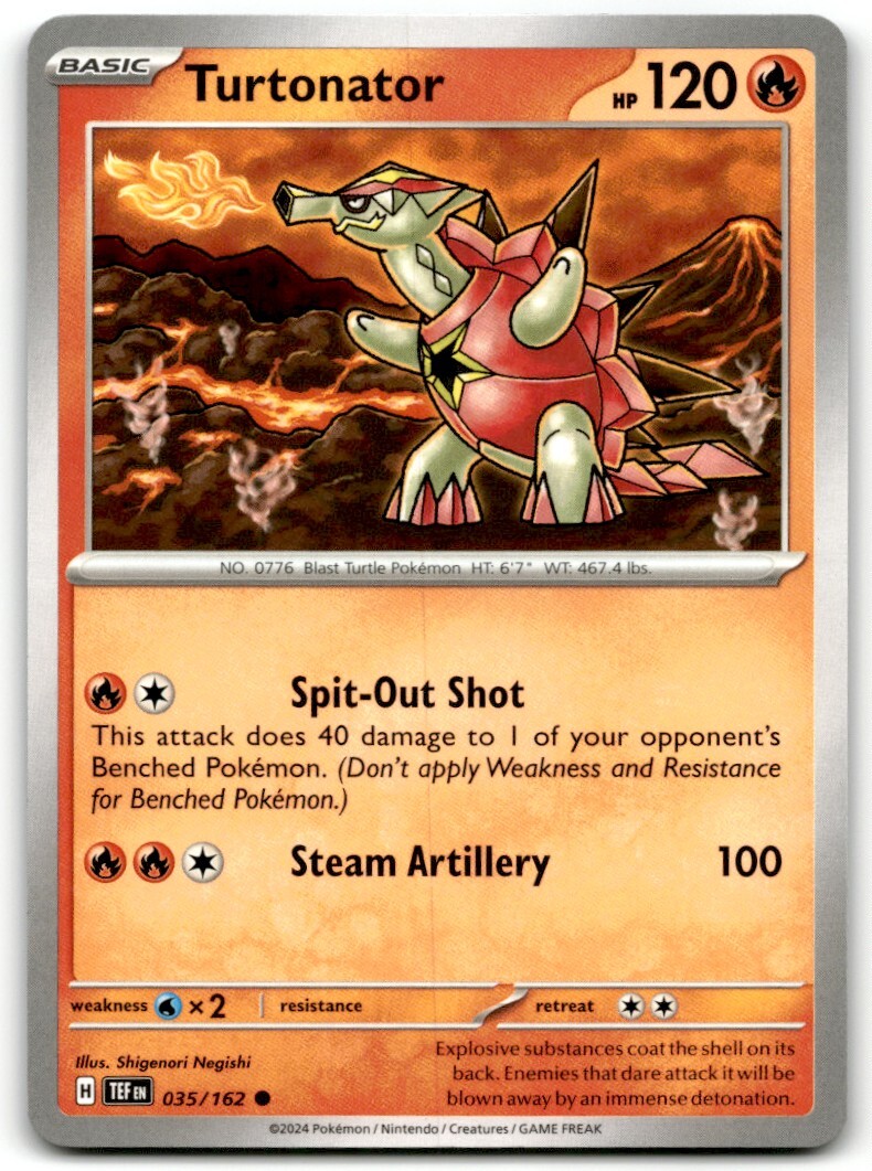 Pokemon Trading Card TCG Turtonator #35