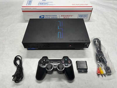 *Ready PLAY* SONY Playstation PS2 Console Game System +1