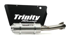 Trinity Racing Polaris RZR XP Turbo Full Exhaust Brushed Stinger TR-4171F