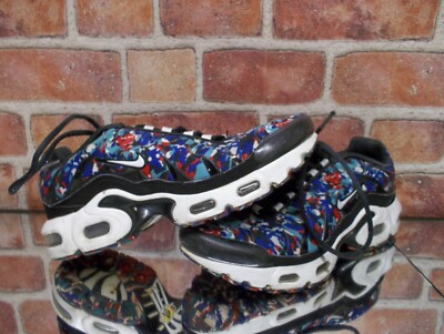 Nike Air Max Plus GS 'Black Hyper Blue' Size 5.5Y CU4623-001