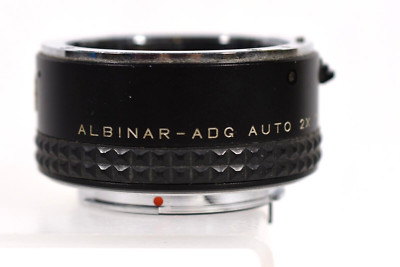 Albinar ADG Auto Tele 2x Converter with Pentax K Mount