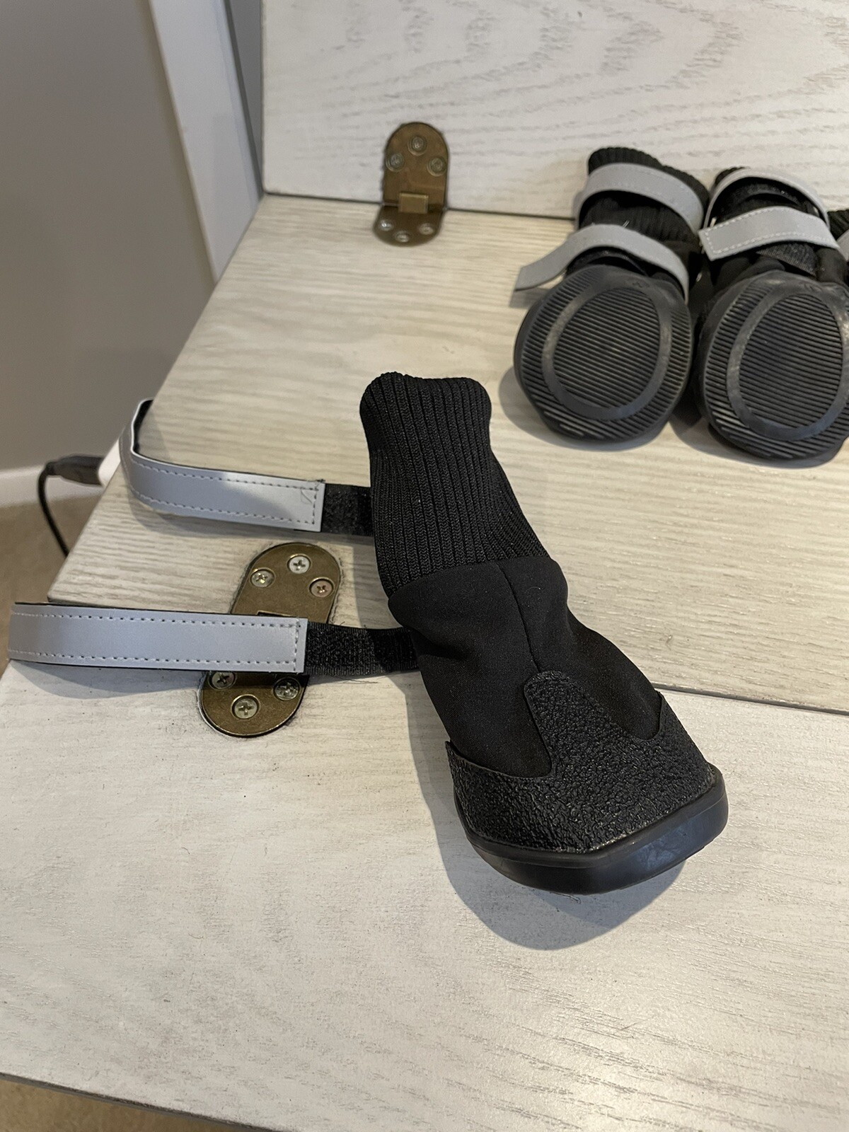 Good2GO Black AllWeather Dog Boots, Size Medium 800443968628 eBay