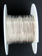 28 Gauge WIRE Silver 120 Feet Per Spool, Crafts, Beading Jewelry NEW