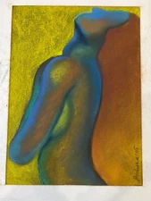 Original art: Pastel on board, 15.5"x11.25"; internationally renowned artist