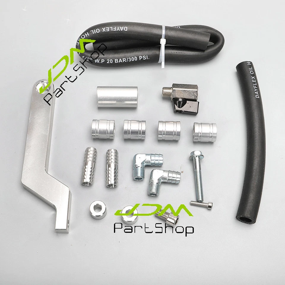 Soporte Silver Billet Oil Catch CAN Z 5,7 L HEMI para Dodge RAM 1500 2500 3500  Foto 4 de 4