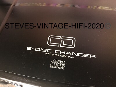JVC PC-XC30 PORTABLE CD CHANGER SYSTEM 1994 ULTRA RARE VGC