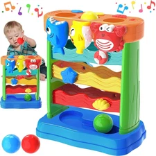 Musical Toys for 6+ Months,Interactive Toddler Toys,Montessori Toys,Multicolored