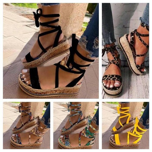 leopard sequin sandals