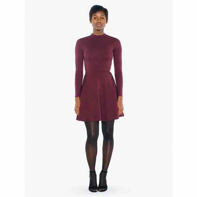 american apparel violette skater dress American Apparel Violette Skater Dress Grey Gray -