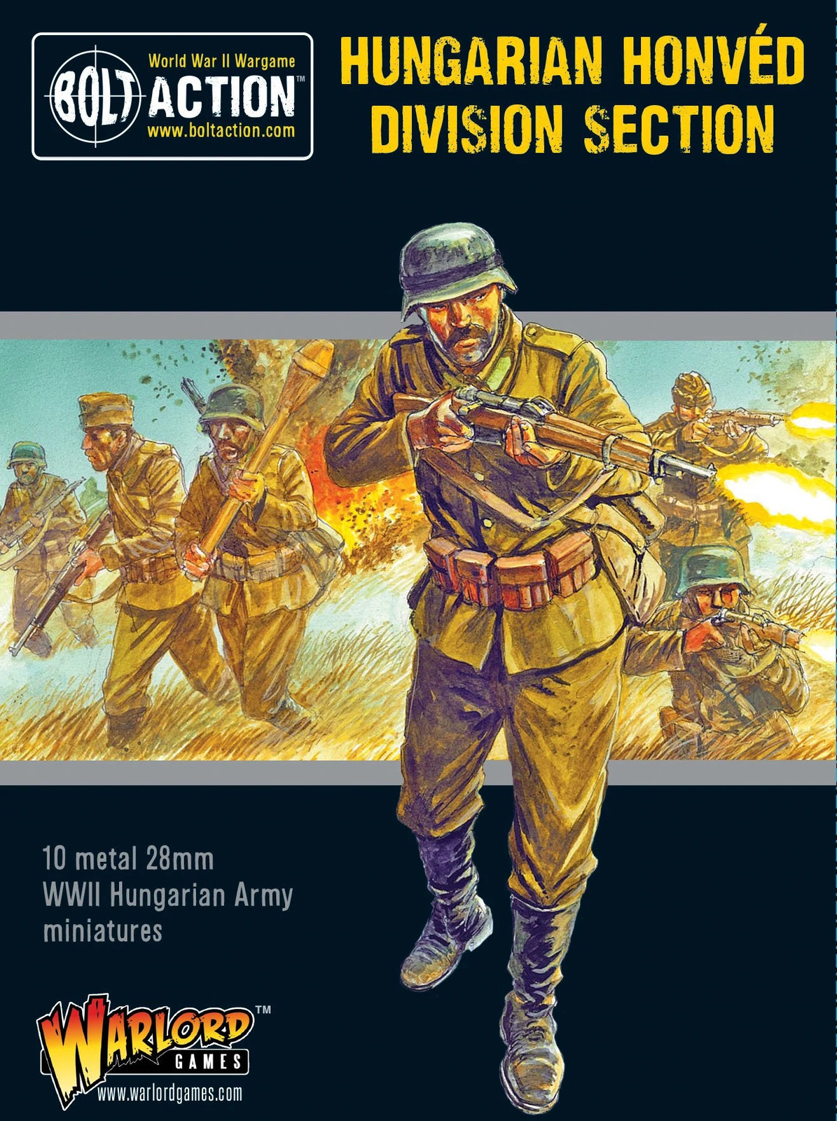 Bolt Action - Hungarian Army Honved Division section - Warlord Games