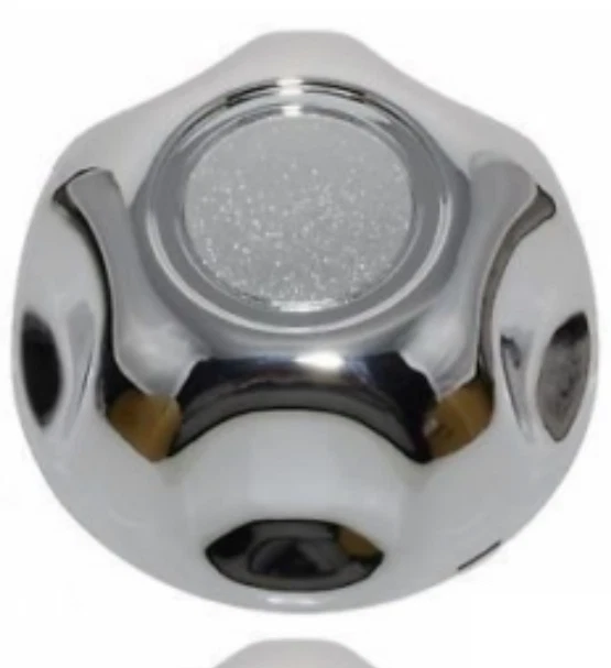 4 piezas. Tapacubos de llanta cubierta central cromada de 5 orejetas Ford tapacubos medios pequeños Foto 2 de 2