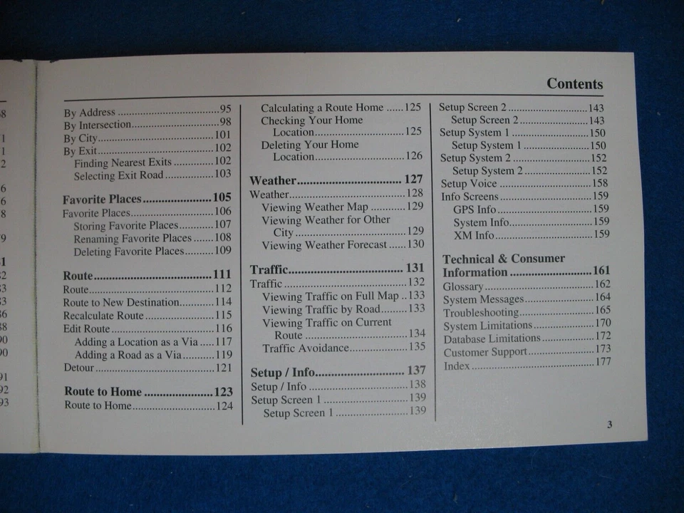 Honda 2013 GL1800 Gold Wing manual original de fábrica sistema de navegação F373 - Imagem 3 de 4