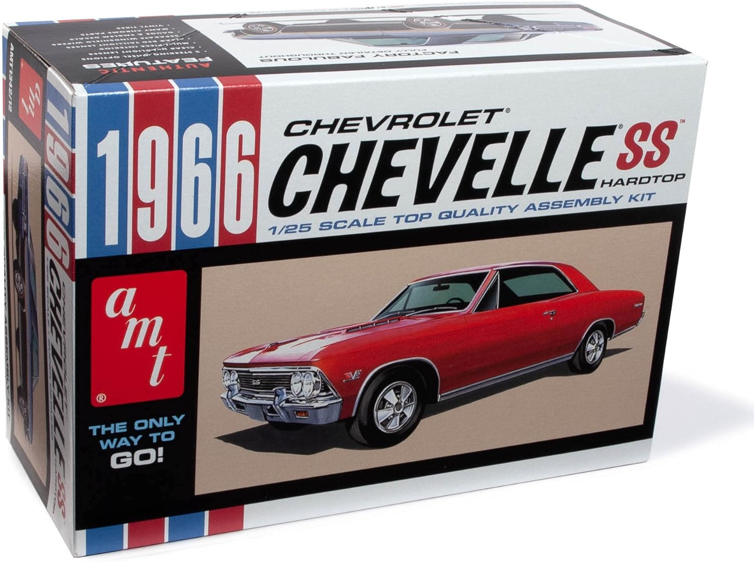 1966 Chevy Chevelle SS 1:25 Scale Model Kit
