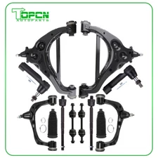 Front Upper & Lower Control Arm Tie Rod Sway Bar For 2015 - 2017 Ford F-150 4WD