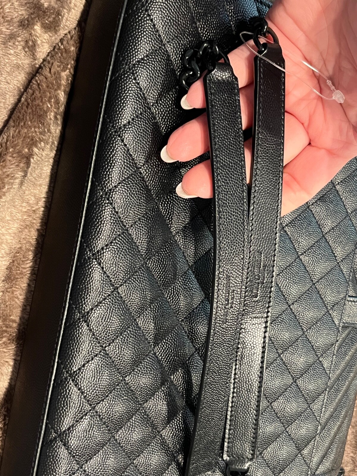 Saint Laurent YSL Grande Busta Maltesse Borsa Nera OTTIMA Inserzione Nazionale!