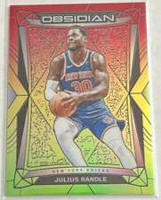 2023-24 Panini Obsidian Knicks Julius Randle Reggae Flood Electric Etch /75