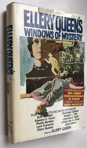 Ellery Queen's Windows of Mystery Vol 40 1st Edition First Printing 1980 HCDJ - Picture 2 of 7