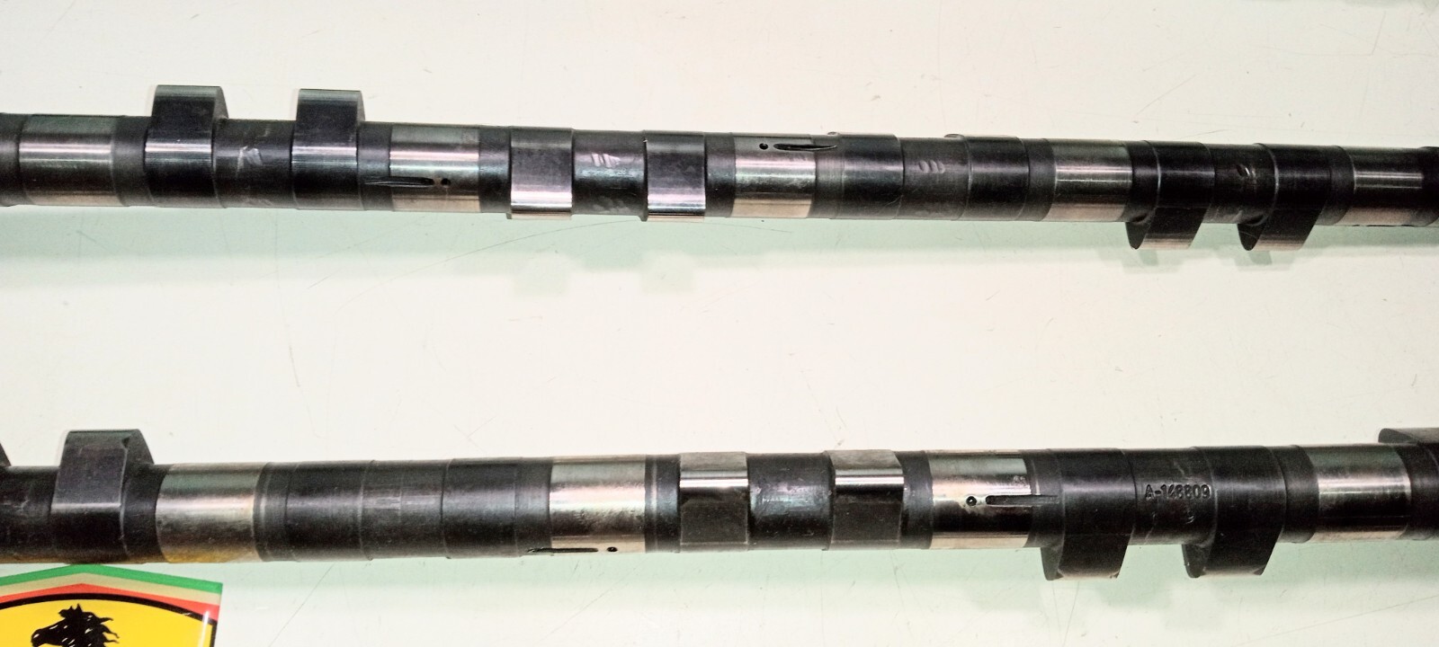 Ferrari 512M Intake Exhaust Camshafts_Timing Belt Sprockets_Complete Set of 4_OE