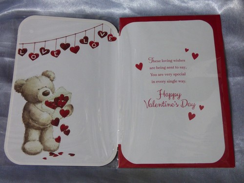 GRANDSON VALENTINES DAY CARD VALENTINE CARD TO A GRANDSON TO MY GRANDSON - Picture 10 of 10