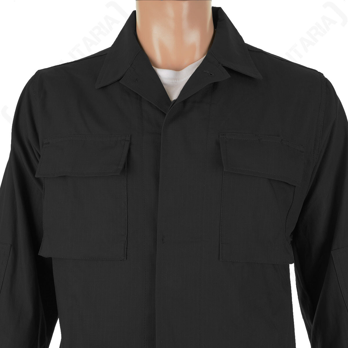 US Style Ripstop Field Jacket Coat - Black - New - All Sizes | eBay UK