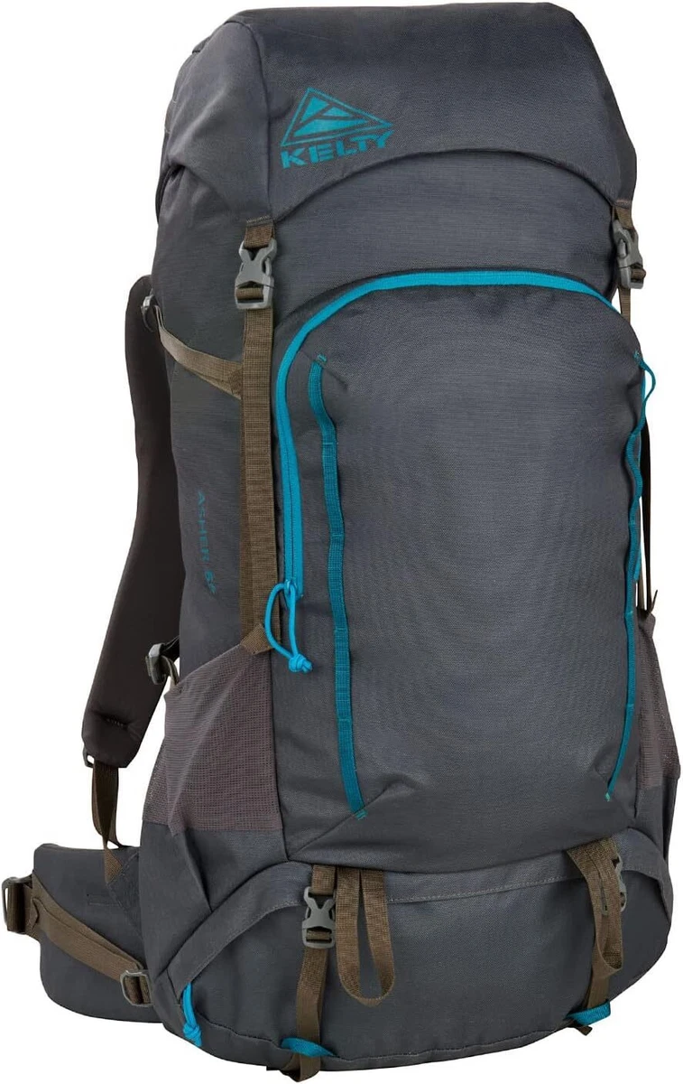Kelty Asher 55 Liter Day Hiking Pack Internal Frame - Beluga/Stormy Blue |  eBay