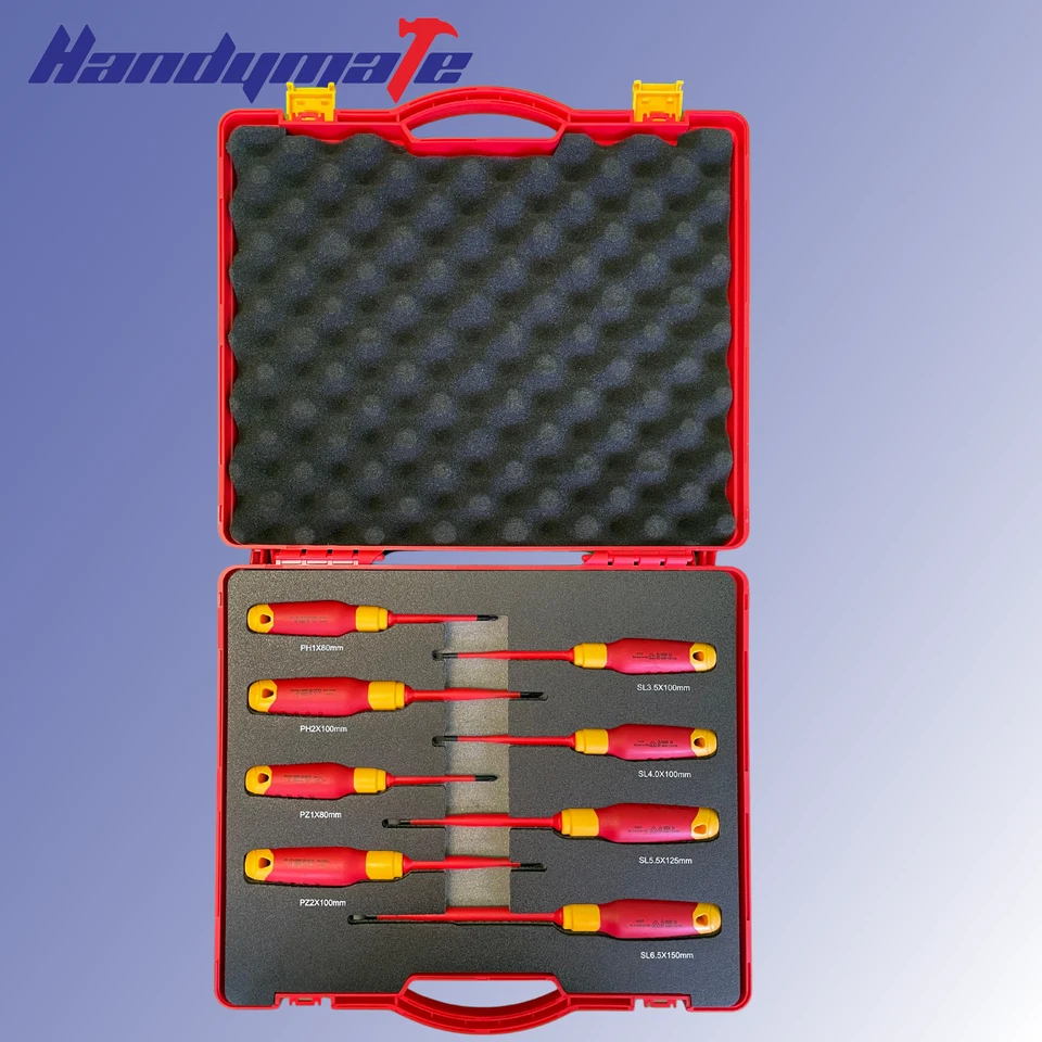 8pcs Insulated Screwdrivers Set Tools Set EVs Automotive Repair Tools Kit - image 3 of 4
