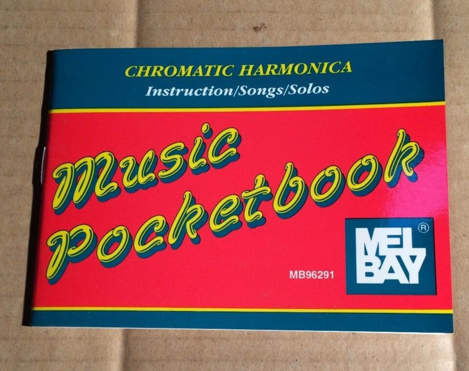 CHROMATIC HARMONICA  - INSTRUCTION / SONGS / SOLOS  - MUSIC POCKETBOOK - MEL BAY - Bild 1 von 3