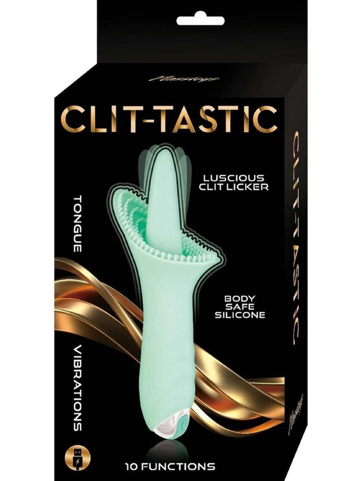 Vibrador de clítoris de silicona recargable Clit-Tastic Luscious Clit Licker Foto 3 de 3