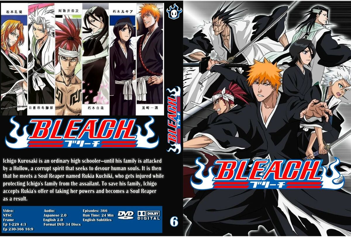 Anime Japan DVD Bleach Episode 1 - 366 + Movie Complete Series (English  Dubbed)