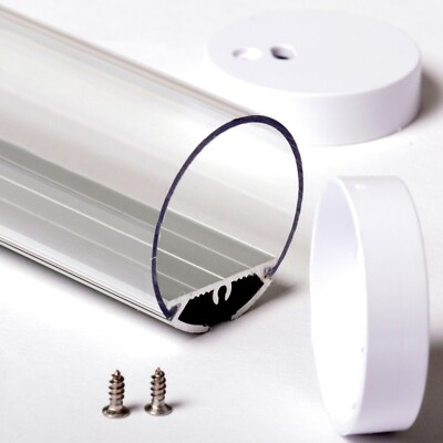 2m 3030B Profil Tour Tube Aluminium 2M Pour Bandes Strip LED 2MT